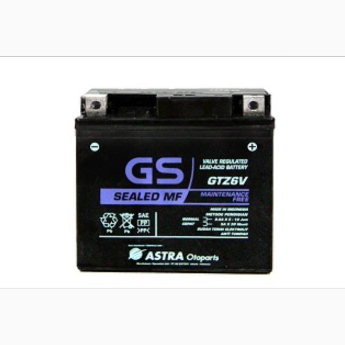 Jual Aki Gs Astra Mf Gtz-6V | Shopee Indonesia