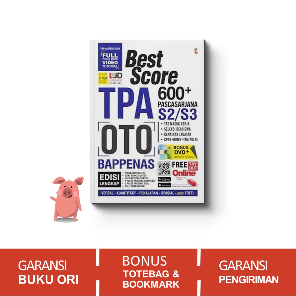 Best Score TPA OTO Bappenas 600+