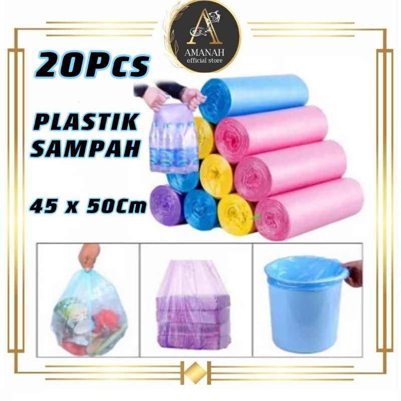 Jual Kantong Sampah Plastik X Cm Isi Lembar Keranjang Roll