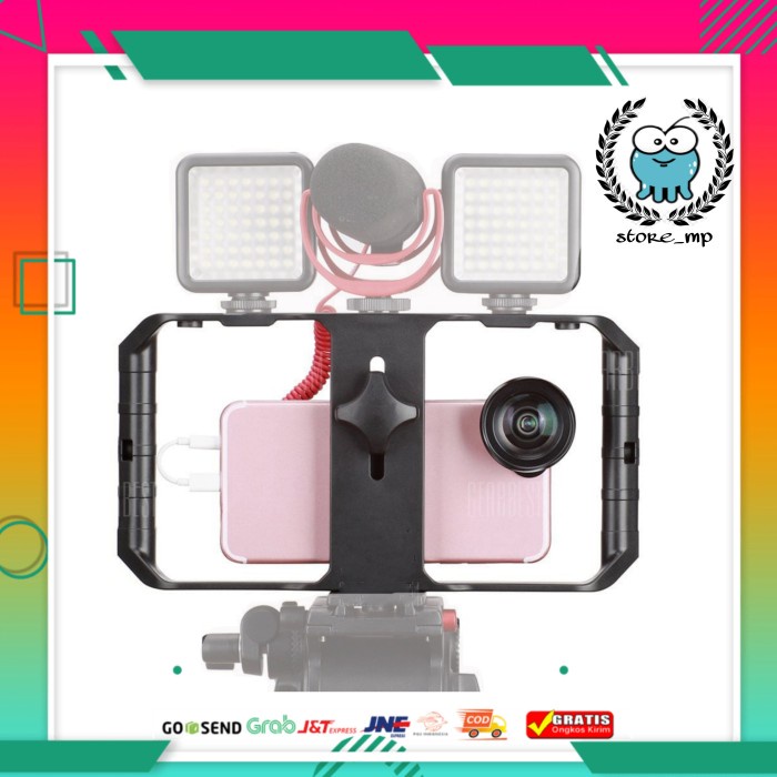 Jual Sta Ulanzi U-Rig Smartphone Handheld Rig Stabilizer 4-7 Inch ...