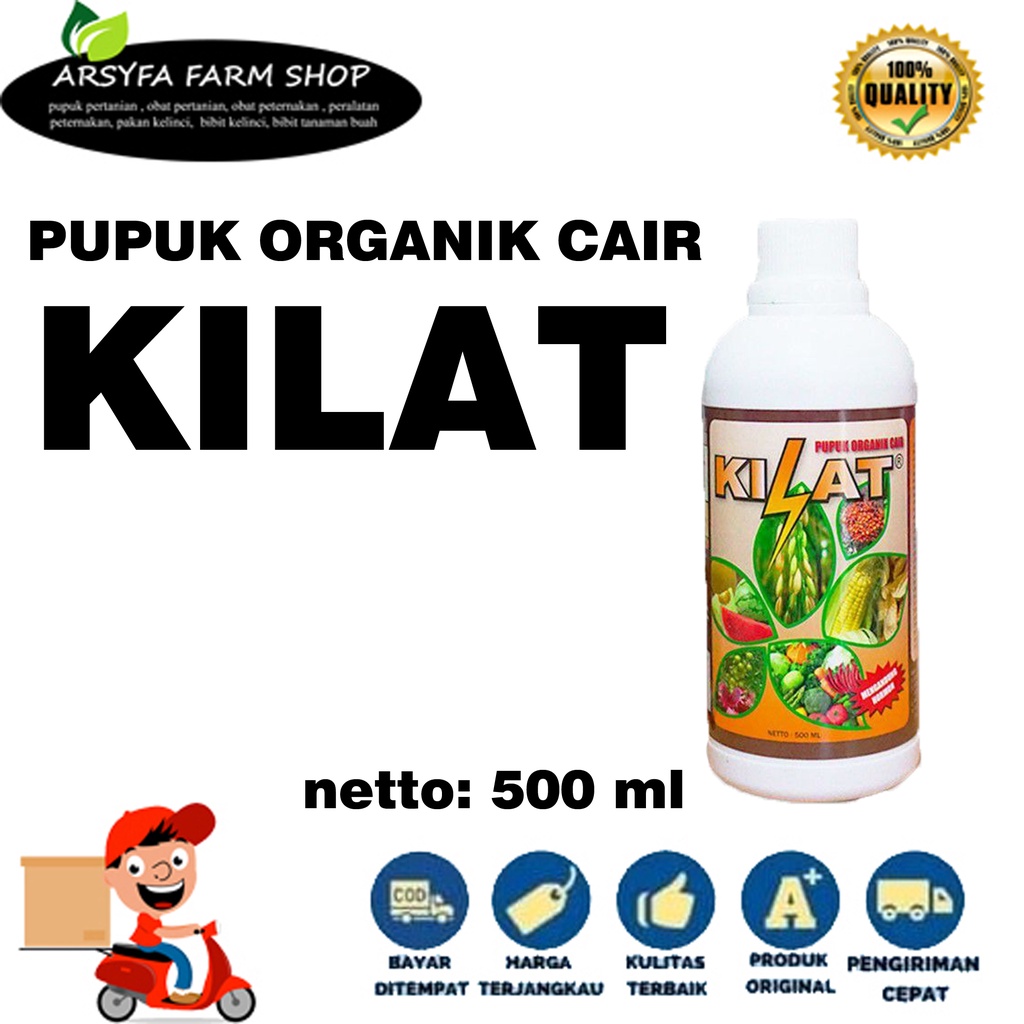 Jual Pupuk Organik Cair Kilat Hormon Ml Shopee Indonesia