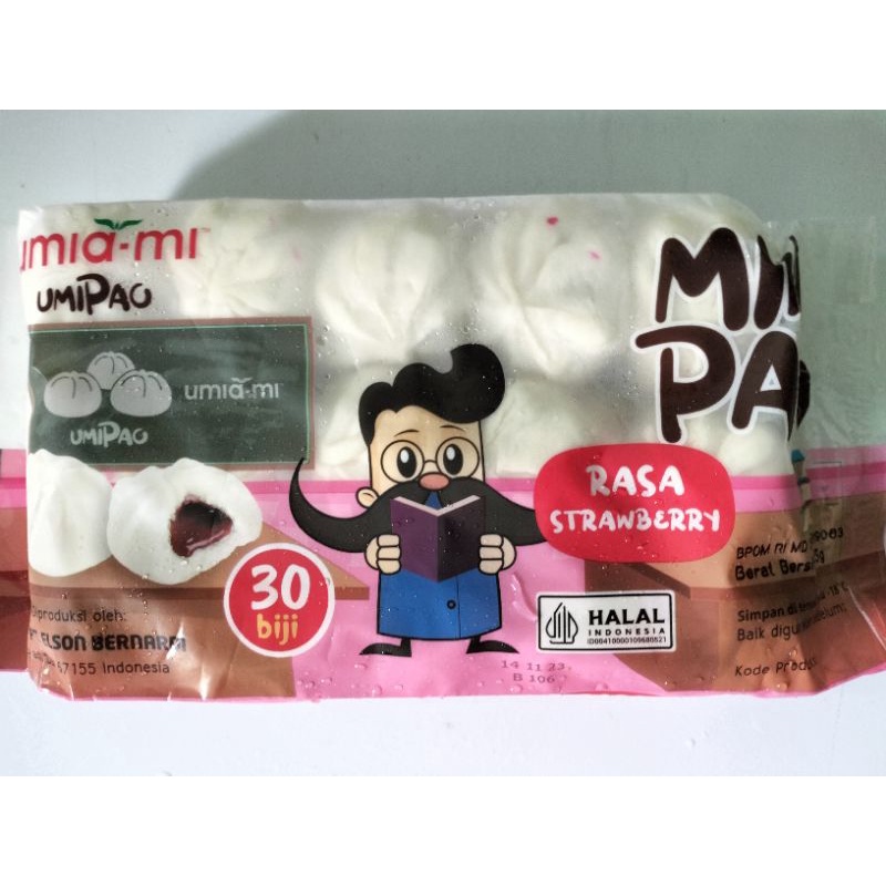 Jual Umiami MiniPao strawberry 465gr (SAMEDAY & INSTAN) | Shopee Indonesia