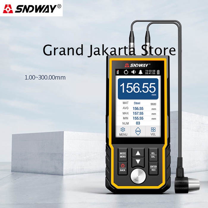 Jual Ultrasonic Thickness Gauge SW6520 SNDWAY Ketebalan SW6520 Meter