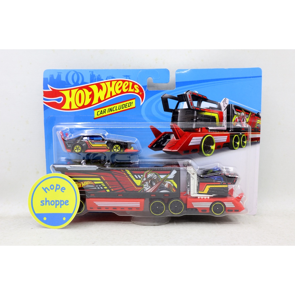Jual Hot Wheels Super Rigs Galactic Express Diecast Trailer Original