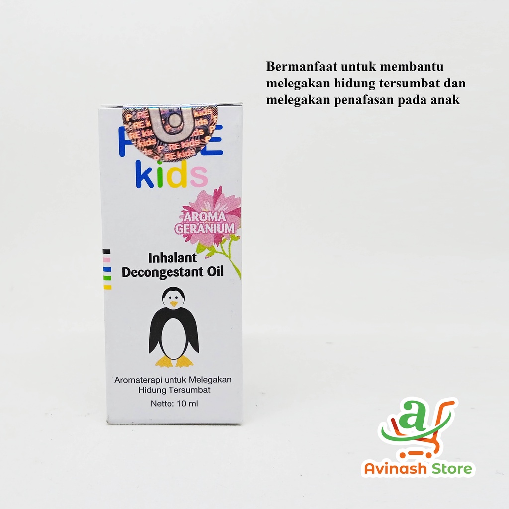 Jual PURE KIDS PURE BABY INHALANT DECONGESTANT OIL 10 ML | Shopee Indonesia
