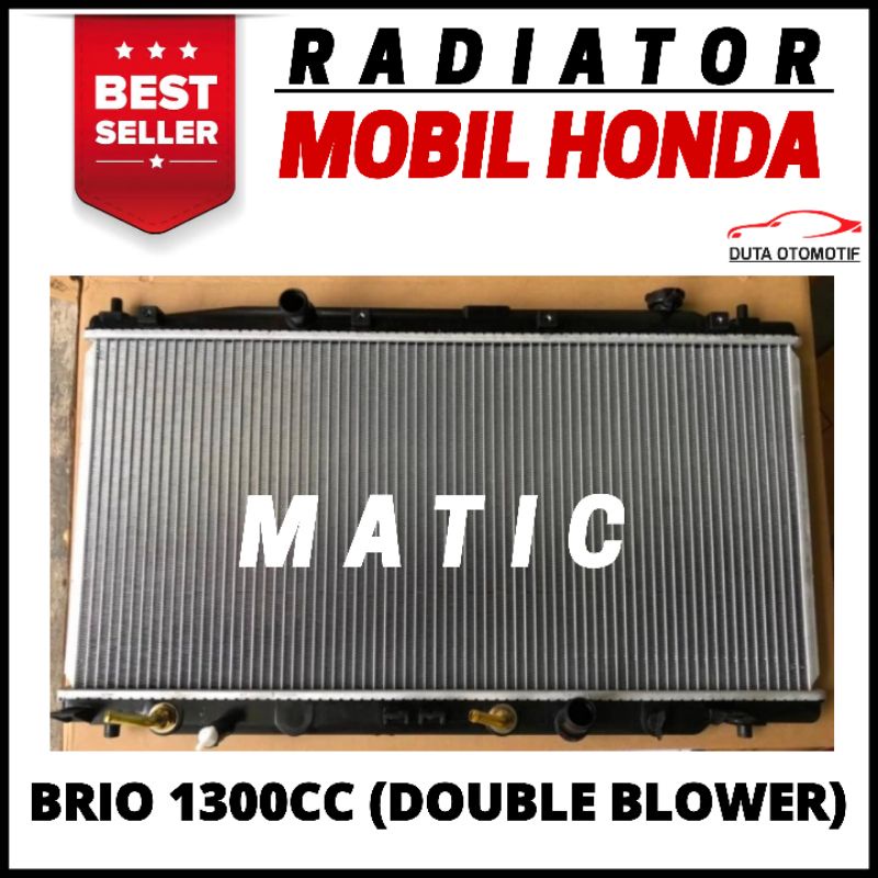 Jual Radiator Honda Brio 1300CC Matic (Double Blower) Shopee Indonesia