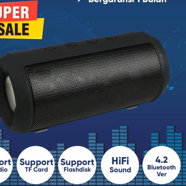 Jual Speaker Bluetooth Mini Wireless Portable Subwoofer Stereo HDY007 ...