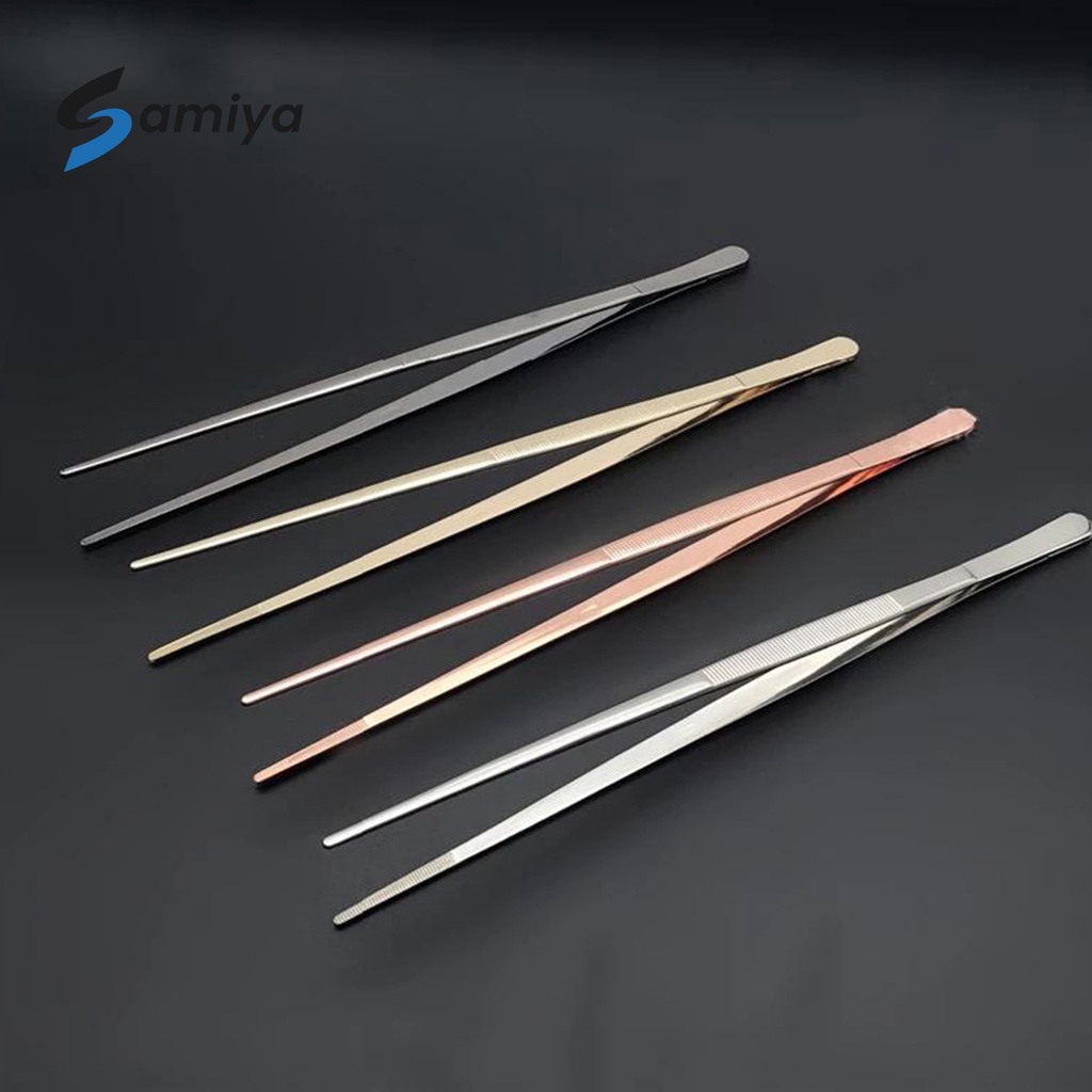 Jual pinset cocktail tweezers premium quality stainless 304 / tweezer ...