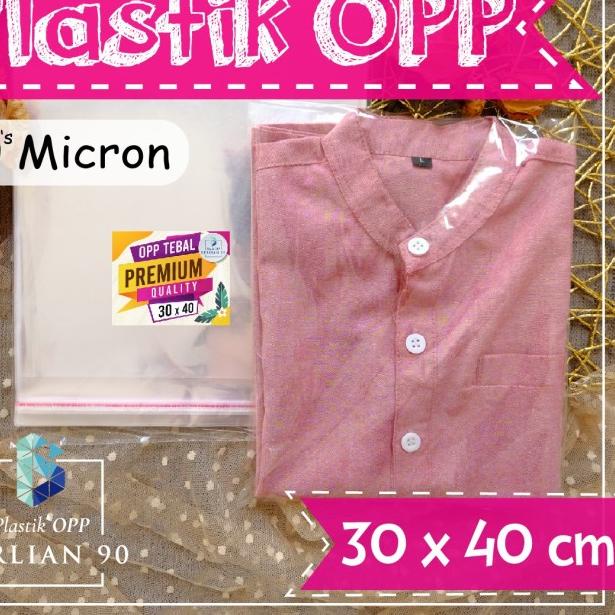 Jual Plastik Opp Lem 30X40 Cm Tebal 40 Micron / Plastik Opp Seal ...