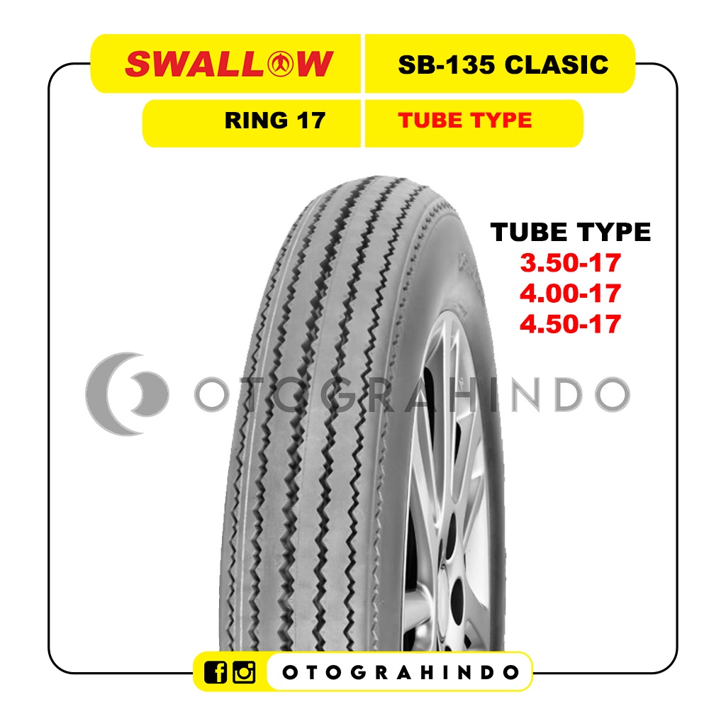 Jual Ban Luar Sepeda Motor Swallow Sb Clasic Ukuran Ring Tube Type Shopee