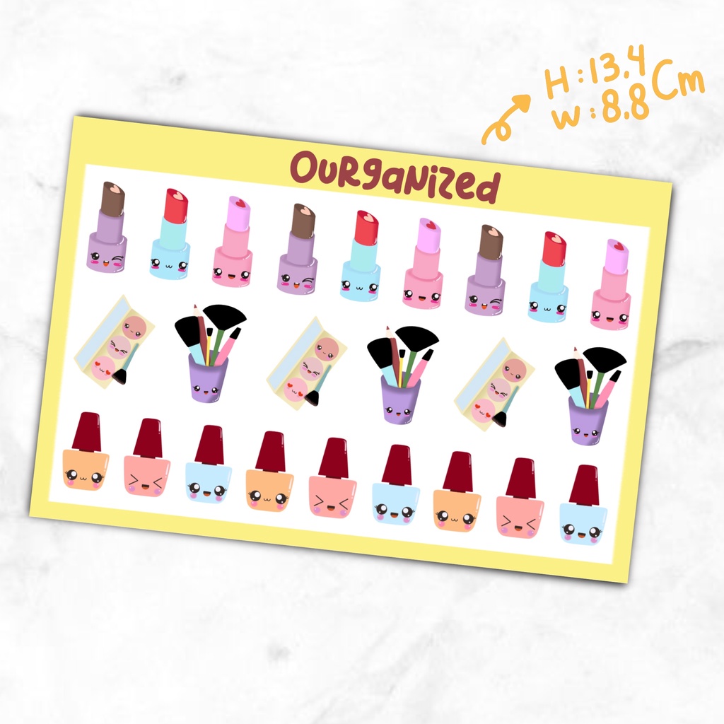 Jual sticker planner/bujo/stiker lucu/kawaii sticker | Shopee Indonesia
