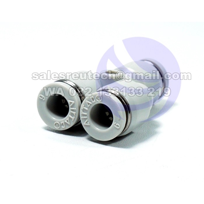 Jual Fitting Y 6mm AIRTAC PY6 6mm Union Y | Shopee Indonesia