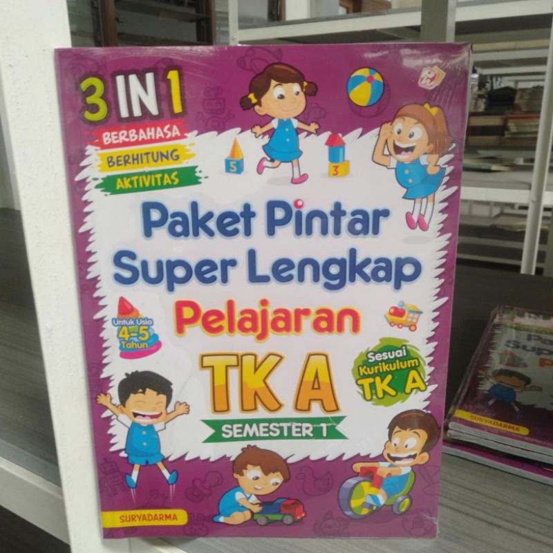 Jual Buku PAKET PINTAR SUPER LENGKAP PELAJARAN TK A (Suryadharma ...