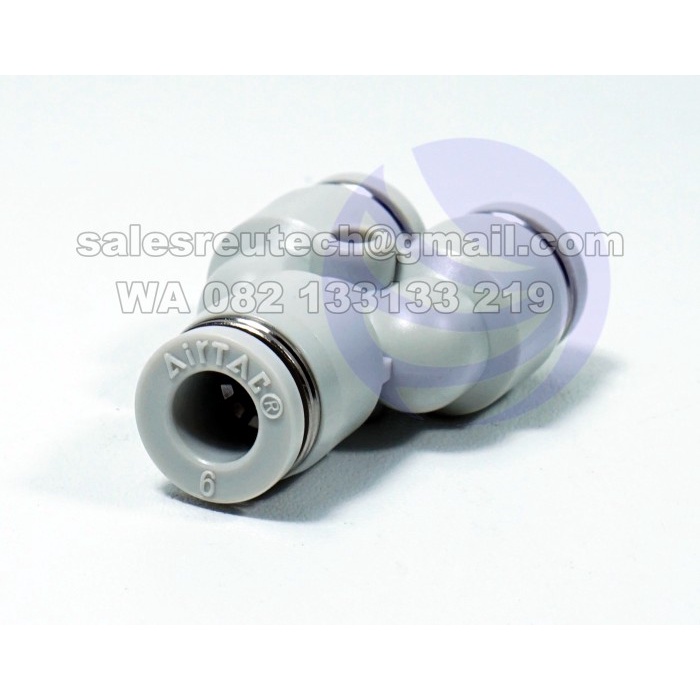 Jual Fitting Y 6mm AIRTAC PY6 6mm Union Y | Shopee Indonesia