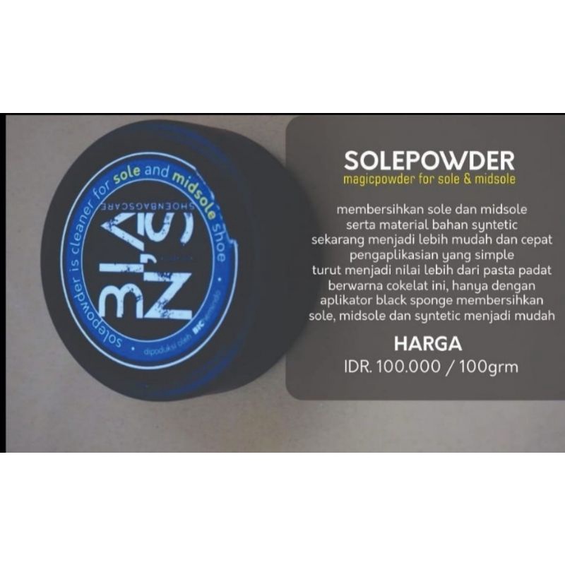 Jual Sole Powder by Bians Shoes | Shopee Indonesia