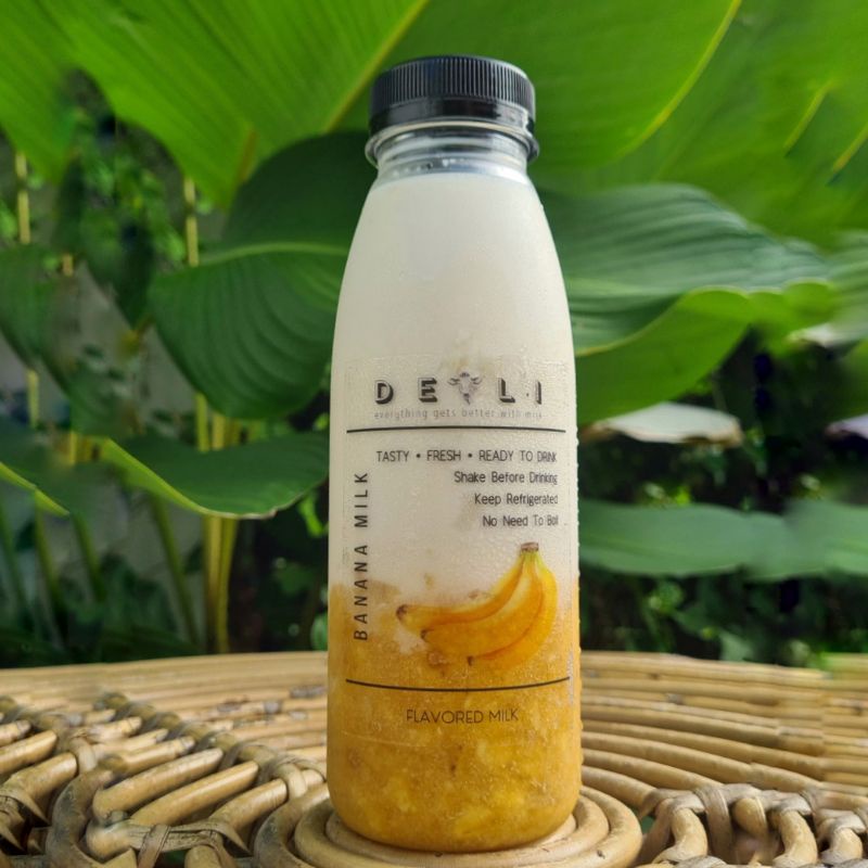 Jual DELI Banana Milk 350Ml Shopee Indonesia