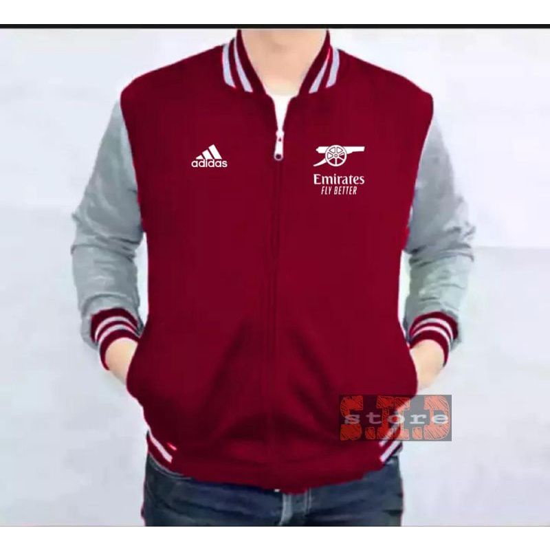 Jual JAKET VARSITY THE GUNNER ARSENAL® | Shopee Indonesia