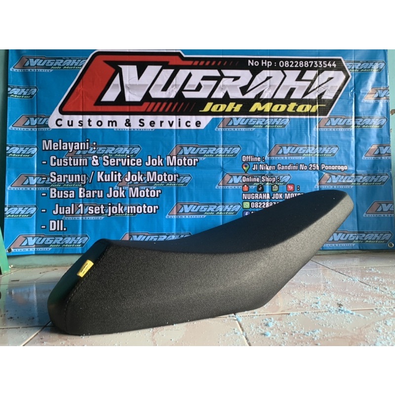 Jual [BAYAR DI TEMPAT ] Jok model road race busa full biru jupiter z, fiz r , vega dll Shopee