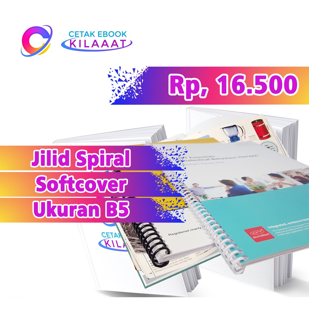 Jual Jilid Buku Spiral / Ring Softcover Ukuran B5 | Shopee Indonesia