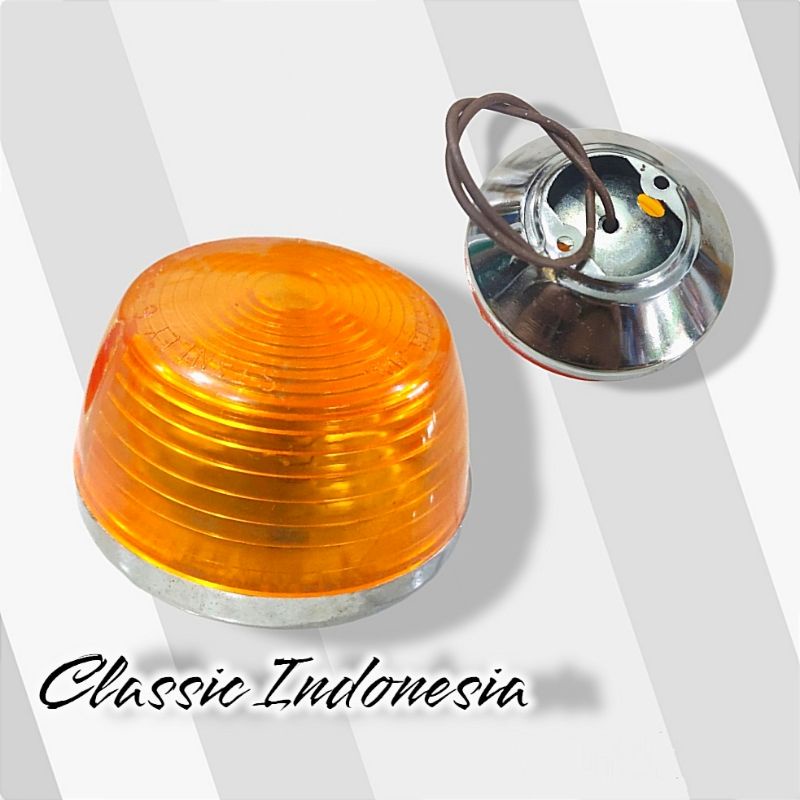 Indicator Lens Honda C50, C70, C90 Cub (Amber