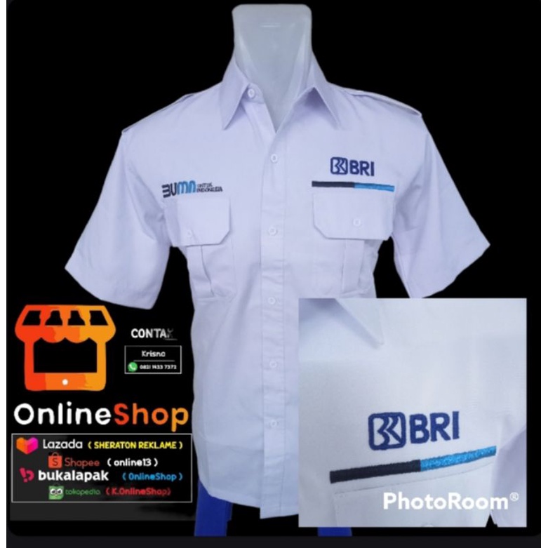 Jual Kemeja Bumn Bri Seragam Bumn Bri Baju Bumn Bri Shopee Indonesia