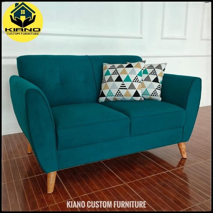 Jual Sofa Retro 2 Dudukan / Sofa Minimalis 2 Seater / Sofa 2 Dudukan ...