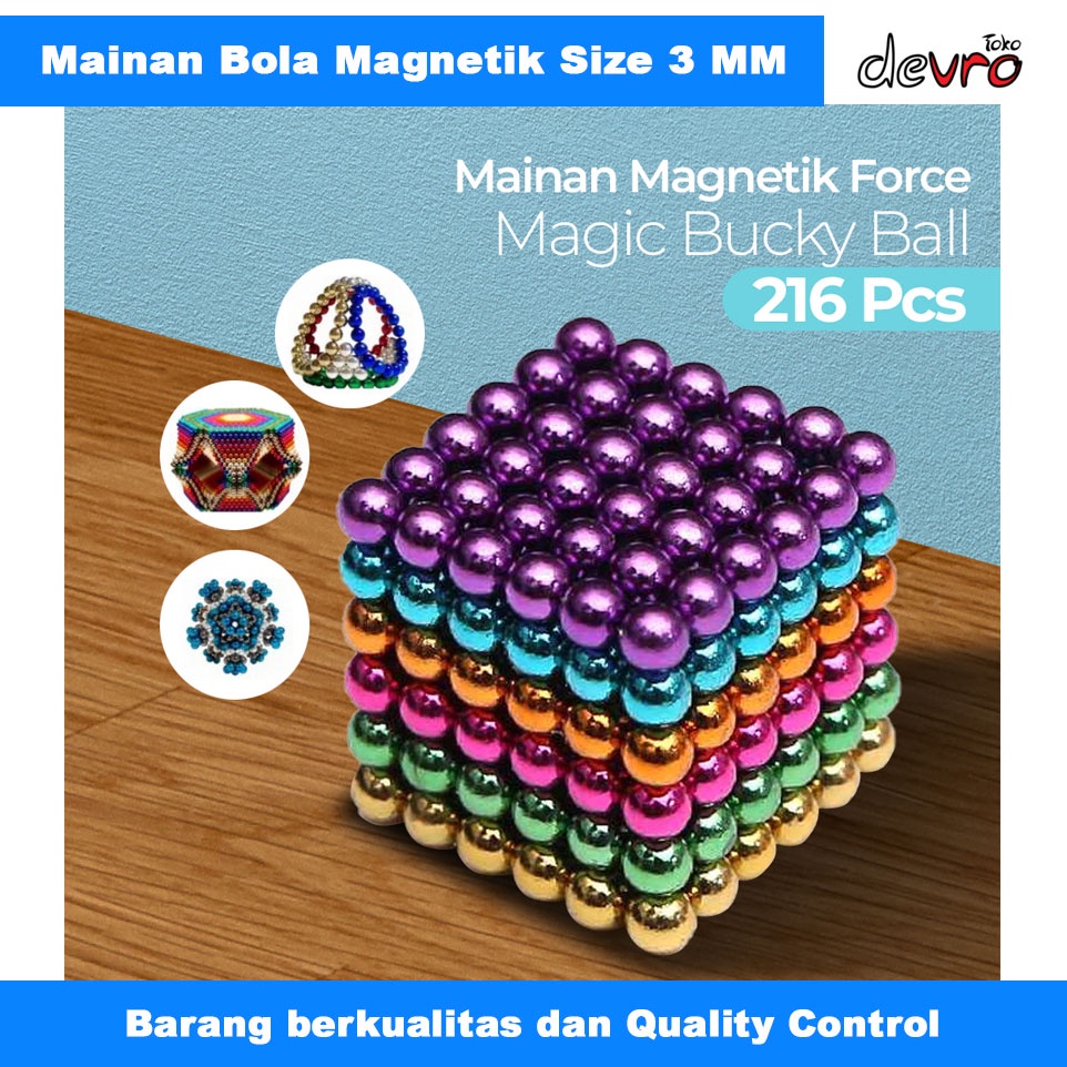 Jual Bola Neocube Balls Toys 216pcs 3mm Shopee