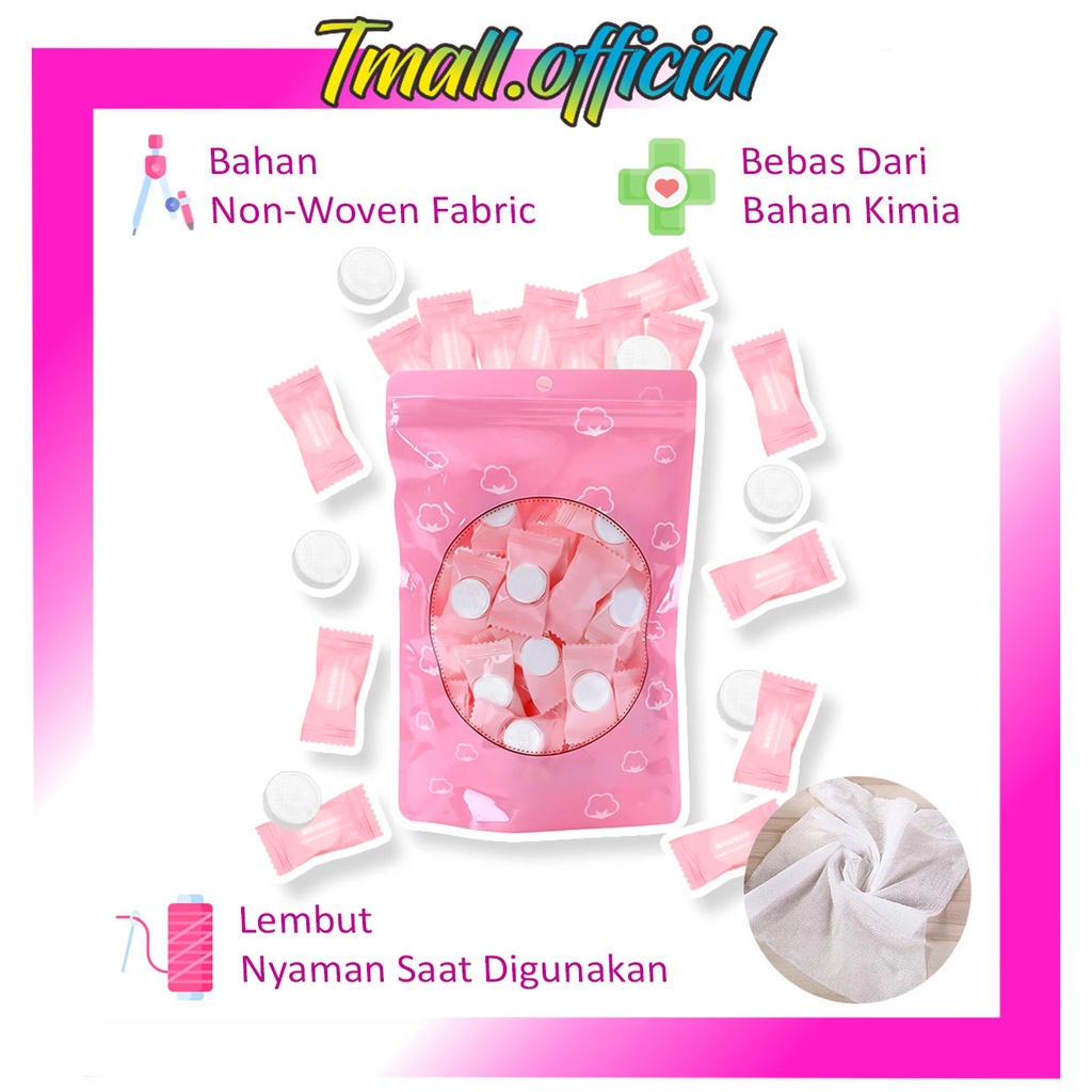 Jual TMALL R714 Tisu Wajah Mini ukuran 24x30cm Tisu Portable Tissue ...