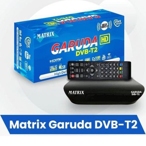 Jual MATRIX GARUDA SET TOP BOX || MATRIX BIRU GARUDA HD T2 || SET TOP ...