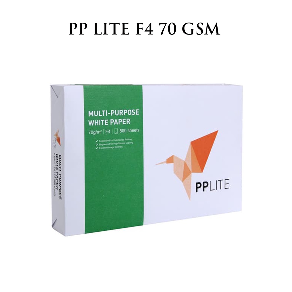 Jual Kertas Fotocopy HVS Paper PP Lite PPLite F4 Folio 70 Gram Gsm Gr ...