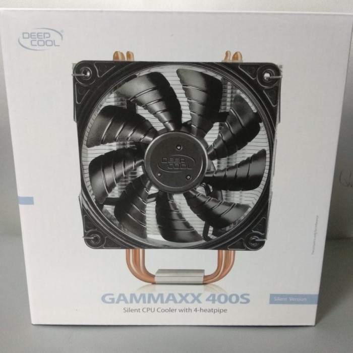 Jual Fan Processor GAMMAXX 400S Deepcool Silent CPU Cooler 4 heat pipe ...