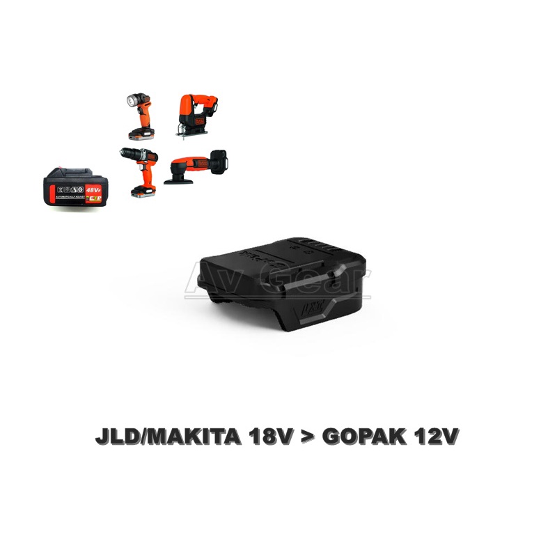 Jual GOPAK SYSTEM BATTERY BDCB12U BLACK DECKER BATERAI 12VOLT 12V - Jakarta  Utara - Naga Teknik Accesories