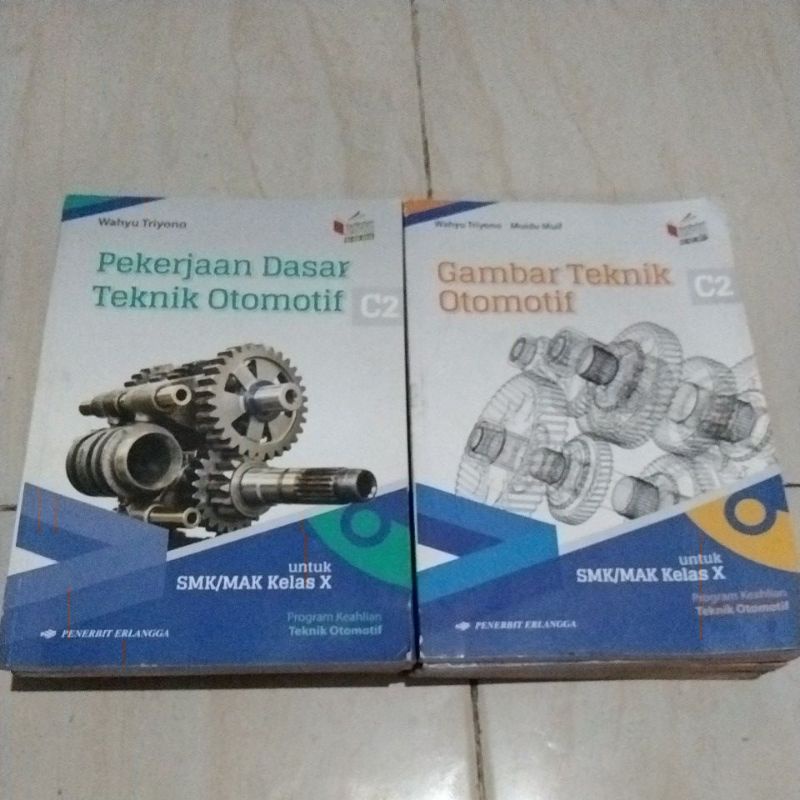 Jual Pekerjaan Dasar Teknik Otomotif C2 Gambar Teknik Otomotif C2 Untuk ...