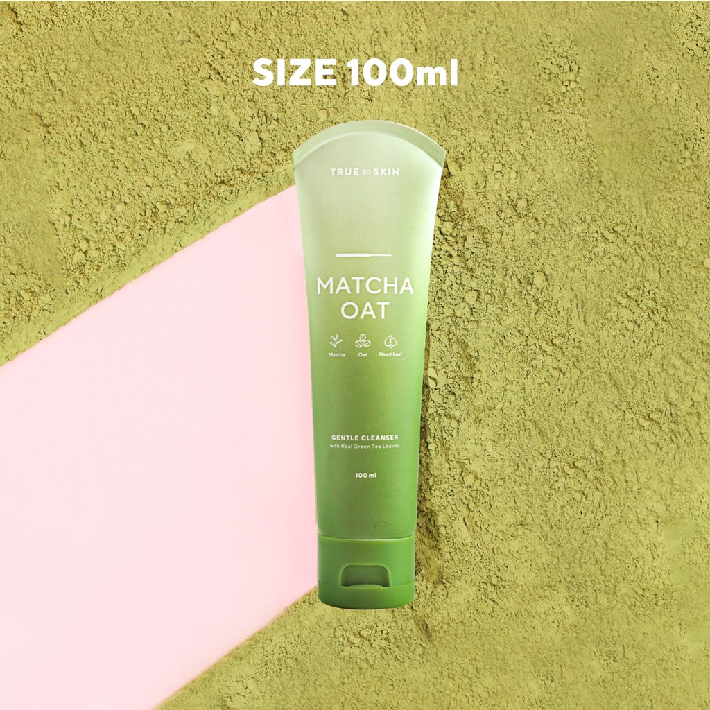 Jual True To Skin Matcha Oat Gentle Cleanser - Sabun Cuci Muka Semua ...