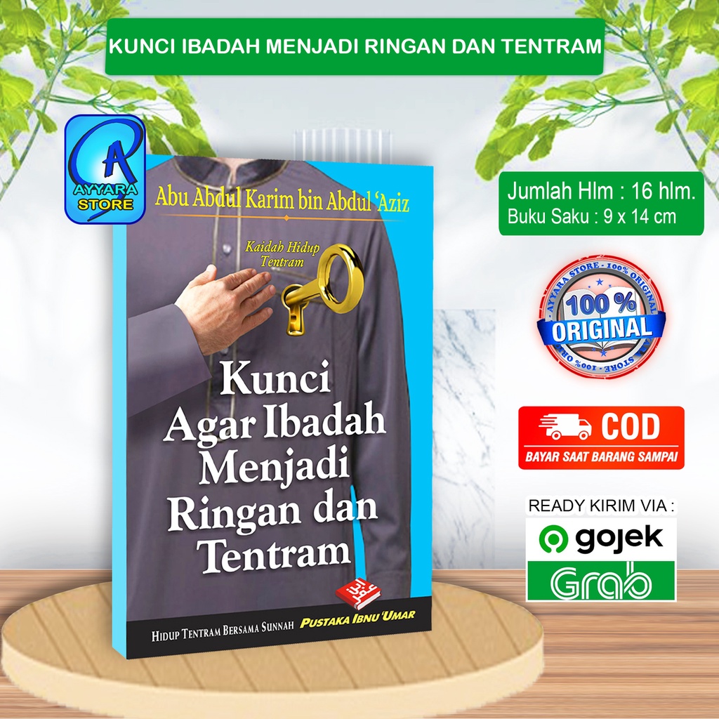 Jual Kunci Agar Ibadah Menjadi Ringan Dan Tentram Kaidah Hidup