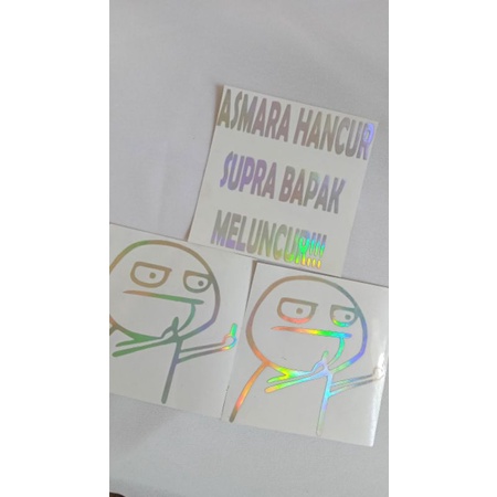 Jual Stiker Hologram Pentol Shopee Indonesia