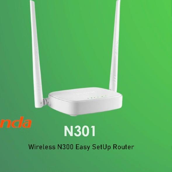 Jual TENDA N301 Router Wireless N300 Easy Setup Router 300Mbps | Shopee ...