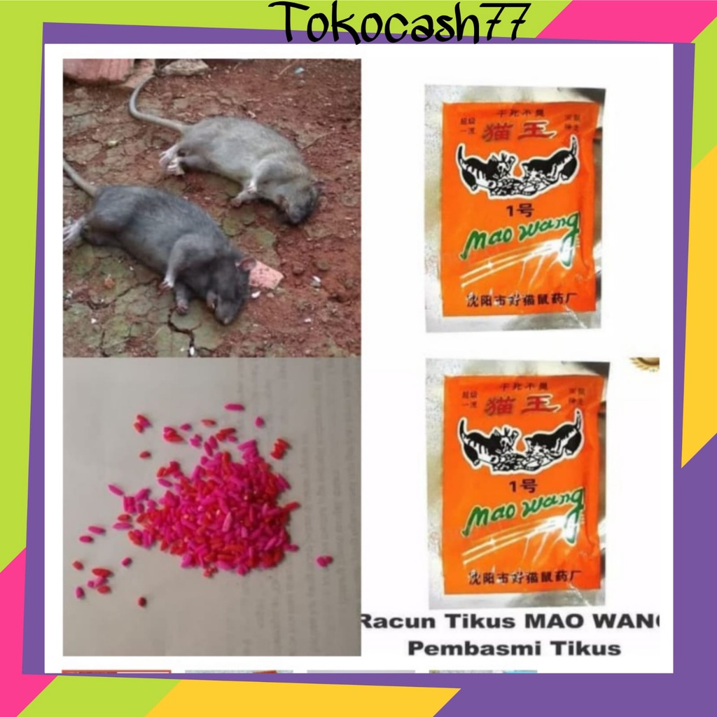 Jual Mao Wang Racun Pembasmi Tikus Beras Asli Import Original Shopee