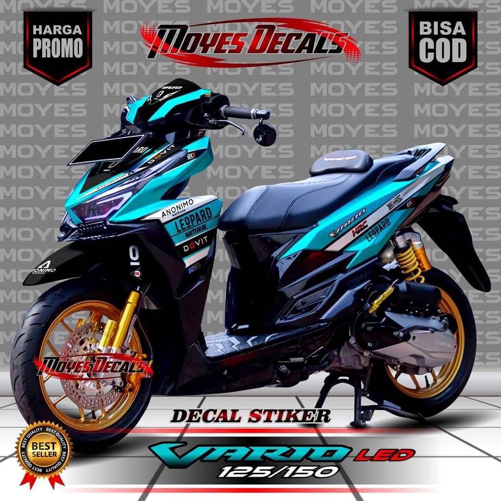 Jual ⭐⭐⭐⭐⭐ Decal Vario 125 Old Fullbody // Stiker Vario 150 Old