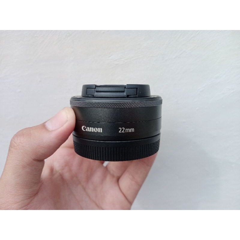 Jual LENSA FIX 22MM STM F2 MULUS LIKENEW FOR MIRROLES CANON | Shopee ...
