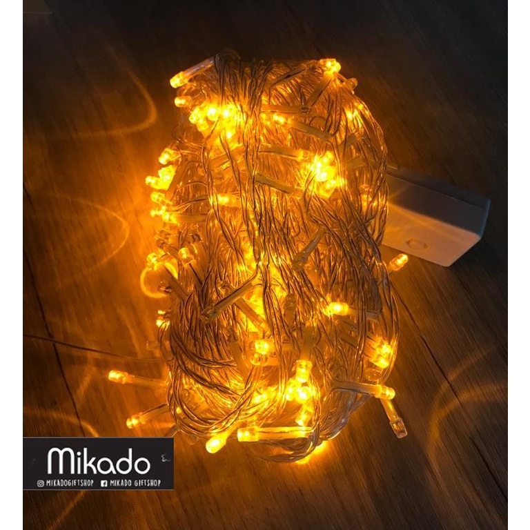 Jual Lampu LED String 20 meter / Christmas LED Lights | Shopee Indonesia