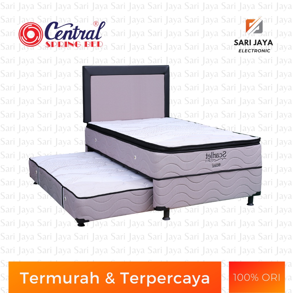 Jual Spring Bed / Matras / Kasur Central Scarlett 2 in 1 | Shopee Indonesia