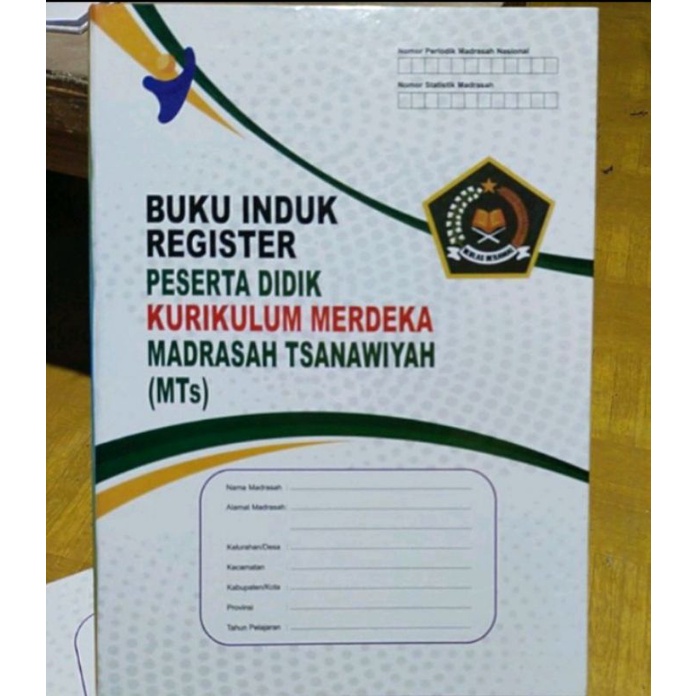 Jual Buku Induk Siswa Perserta Didik Kurikulum Merdeka Mts Shopee Indonesia 