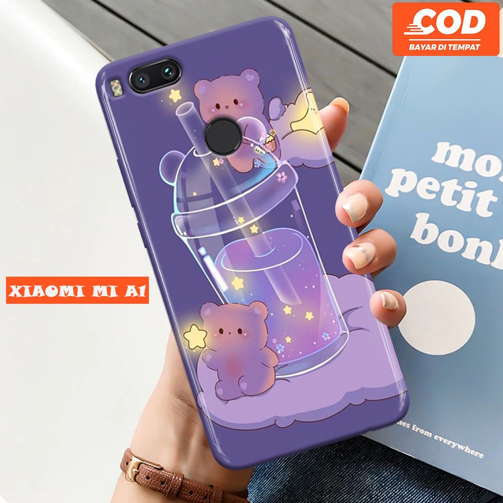 Jual Case XIAOMI MI A1 2017 Fashion Casing BUBBLE Hardcase 3D