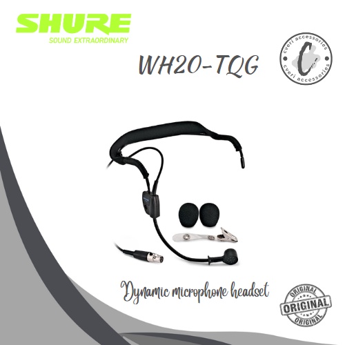 Jual SHURE WH20 Dynamic Headset Microphone Originaln WH20 TQG Shopee