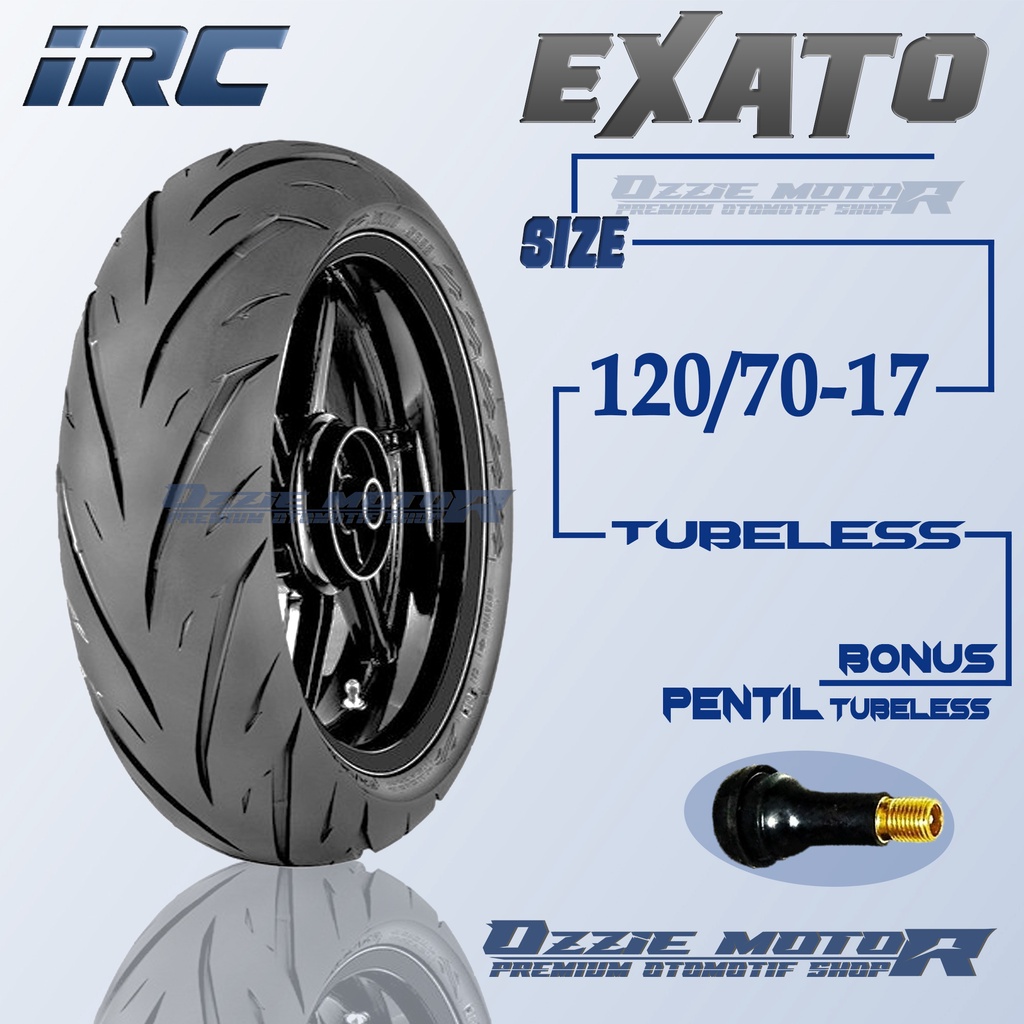 harga ban irc exato 130 70 ring 17