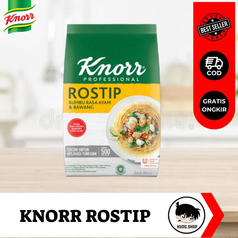 Jual KNORR Chicken Rostip kaldu alami rasa ayam bawang Kemasan 1 kg ...
