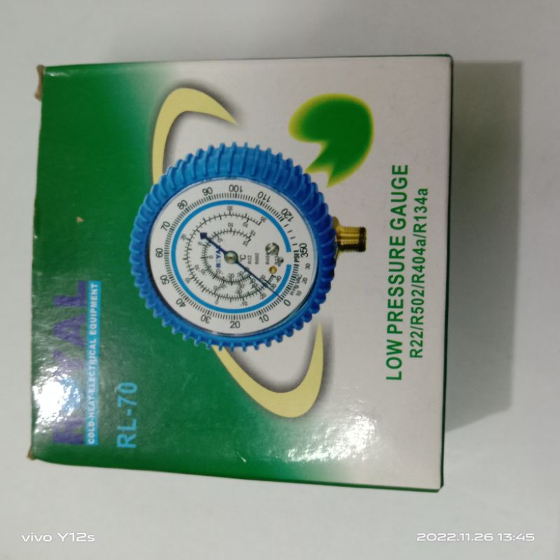 Jual manometer manifold RL70 low pressure gauge Shopee Indonesia
