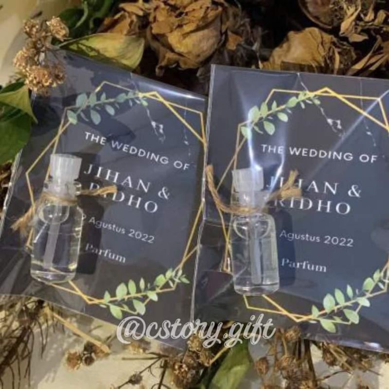 souvenir sovenir parfum pernikahan nikah ulang tahun mini parfum unik murah