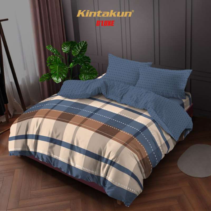 Jual Kintakun Bedcover Set Sprei Flat 160/180 Gemi Aesthetic Dluxe ...